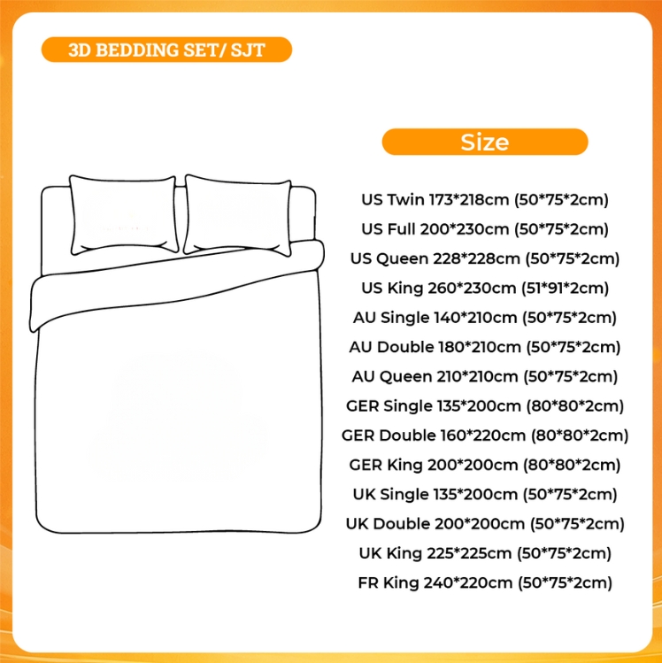 3D BEDDING SET - My Dress-Up Darling Shop