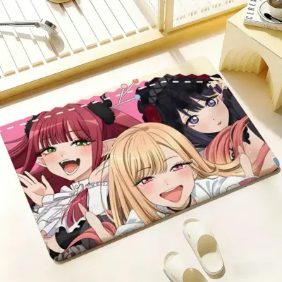 Anime My D-Dress Up Darling Kitagawa Marin Cosplay Bath Mat