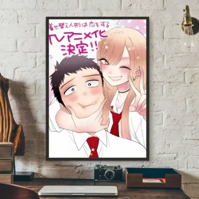 My Dress-Up Darling Marin And Gojo Cute Wall Art