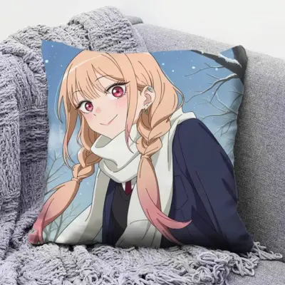 My Dress-Up Darling Marin Kitagawa Throw Pillow