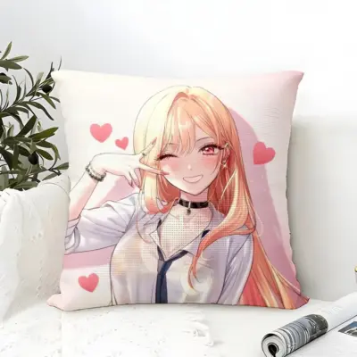 Best Selling Cartoon My Dress-Up Darling Marin Throw Pillow