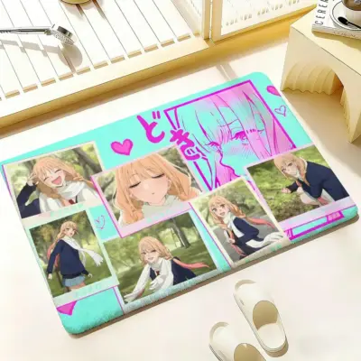 My Dress Up Darling Kitagawa Marin So Cute Bath Mat