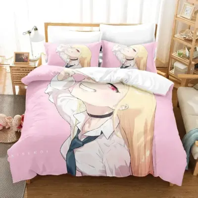New Collection My Dress Up Darling Kitagawa Marin Bedding Set