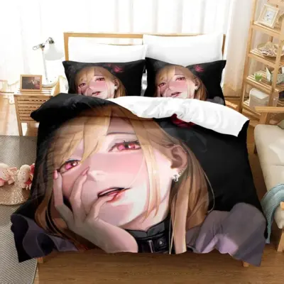 My Dress Up Darling Anime Kitagawa Marin So Sexy Bedding Set