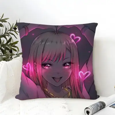 Cartoon Anime My Dress-Up Darling Retro Throw Pillow