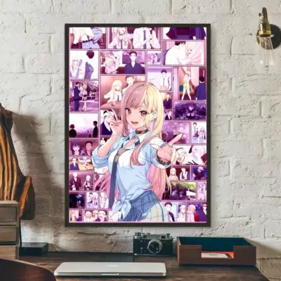 My Dress-Up Darling Colorfull Wall Art