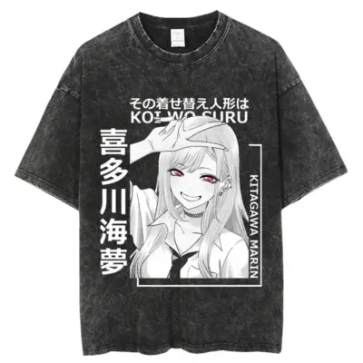My Dress Up Darling Kitagawa Marin Classic Design  Washed T-shirts