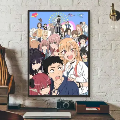 Hot Anime My Dress-Up Darling Characters Wall Art