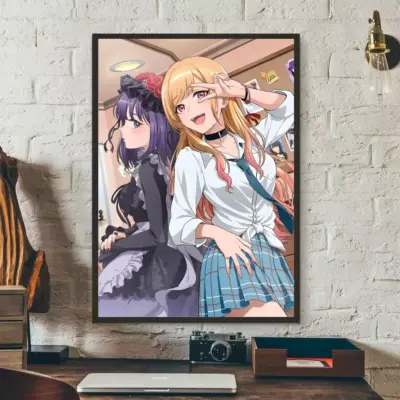 Anime My Dress-Up Darling Kitagawa Marin Cosplay Wall Art