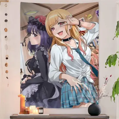 Anime My Dress-Up Darling Kitagawa Marin Cosplay Tapestry
