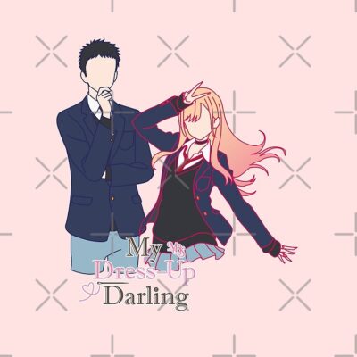 Alternative view of New Design My Dress Up Darling Silhouette Design Tote Bag