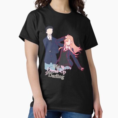 Alternative view of Anime My Dress-up Darling Silhouette Design T-shirt
