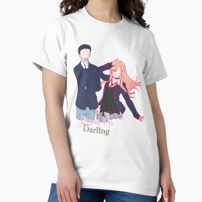 Anime My Dress-up Darling Silhouette Design T-shirt