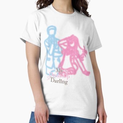 Alternative view of Anime My Dress Up Darling Classic Design T-shirt