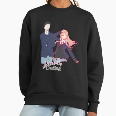 Alternative view of Anime My Dress-up Darling Silhouette Design Sweatshirt