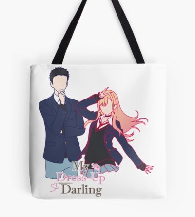 Anime My Dress Up Darling Silhouette Design Tote Bag