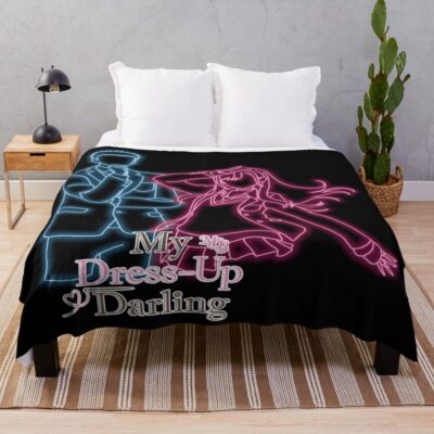Anime My Dress Up Darling Classic Design Throw Blanket