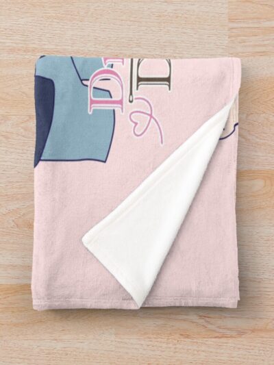 Alternative view of New Design My Dress Up Darling Silhouette Design Throw Blanket
