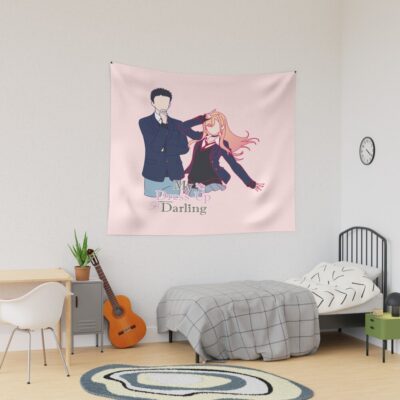 New Design My Dress Up Darling Silhouette Design Tapestry